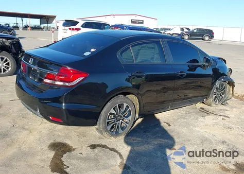 2015 Honda Civic Ex z USA, uszkodzony, nr VIN 2HGFB2F88FH513841